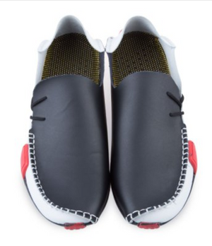 Black Men's Casual Leather Shoes