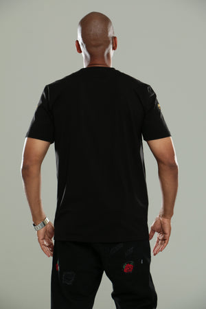Black w/ Gold Dragons Hollywood Makobi Shirt