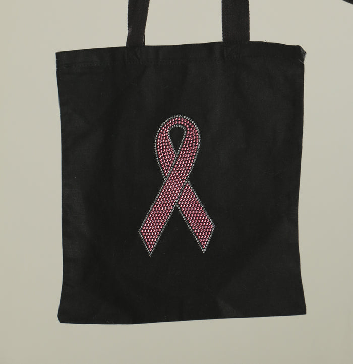 Breast Cancer Awareness Studded Tote