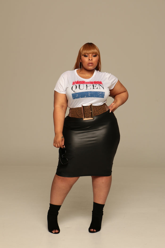 Just for a Queen Plus Size Shirt